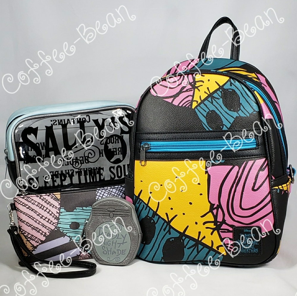 Loungefly Disney NBC Sally Backpack & Makeup Bag